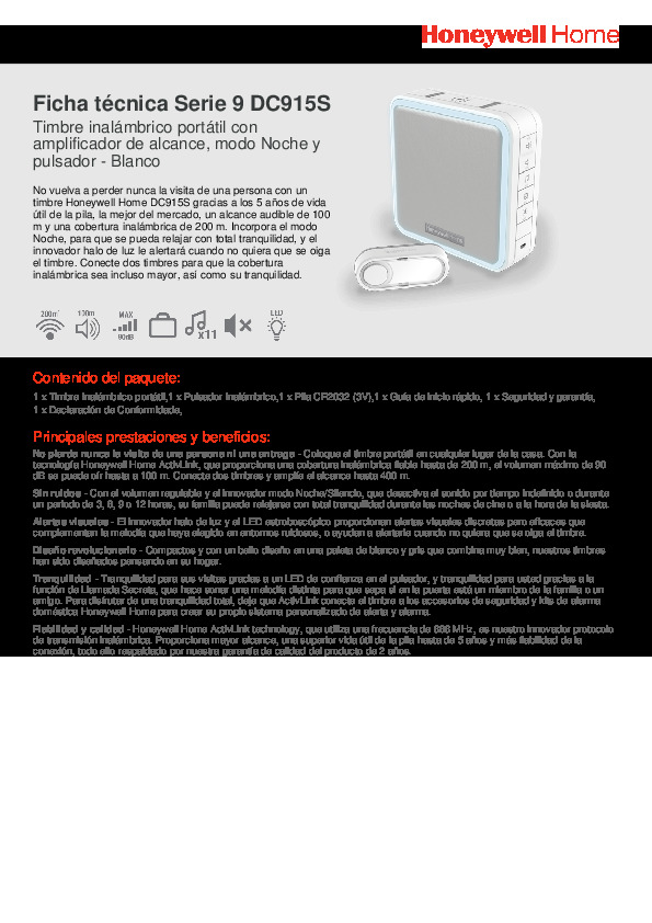 Ficha de Produto (ES)