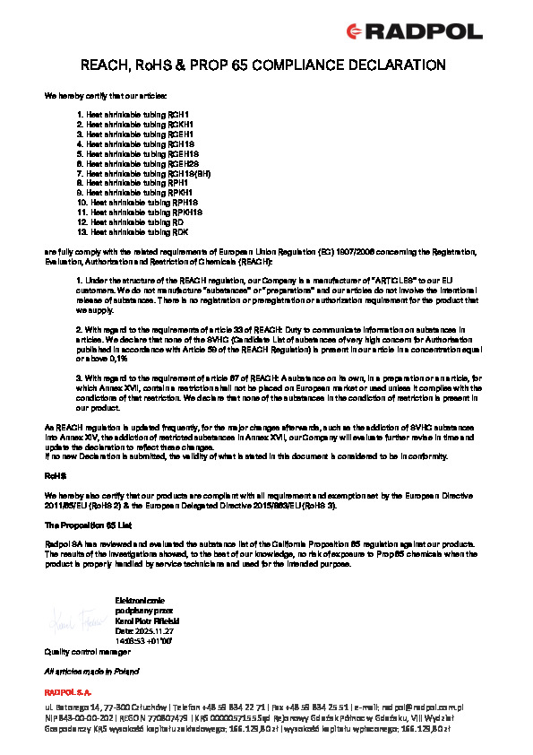 Certificações